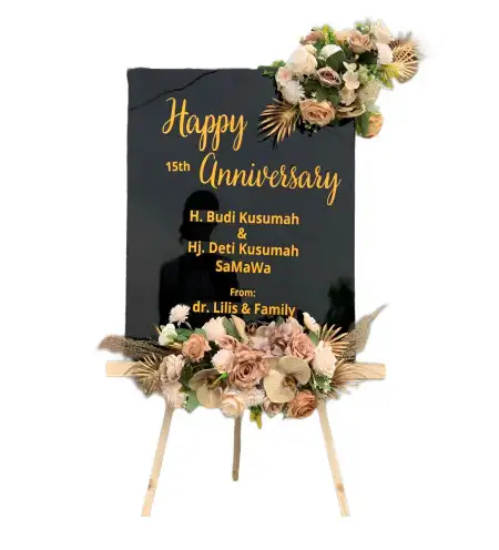 Papan Bunga Akrilik Jondang