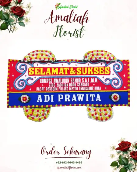 Papan Bunga Ucapan Selamat Jondang